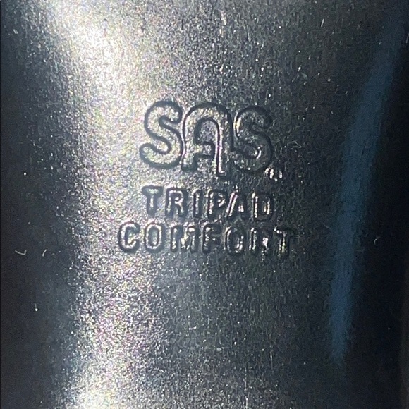 SAS women’s Suntimer Comfort Heeled Sandal in black croc size 9 - Picture 8 of 9